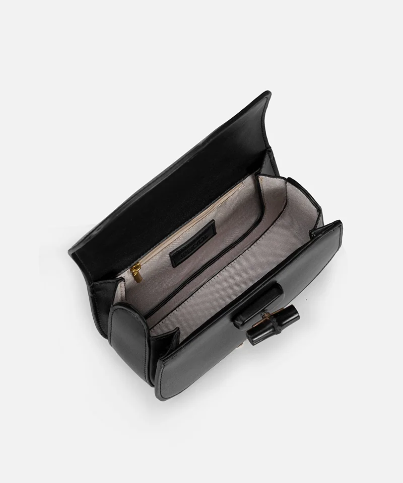 ابيكول Leather-Effect Flap Bag
